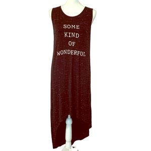 NWOT Catwalk Junkie Hi-Low Graphic Dress